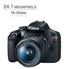 Camra Canon EOS Rebel T7 Avec Lentille 18-55mm EF-S III 2727C003