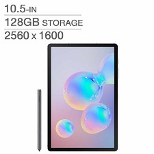 Galaxy Tab S6 10.5'' 128GB Android 9.0 SM-T860NZAAXAC Samsung - Gray