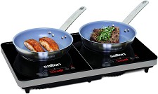 Salton Double Induction Cooktop 1800 watts ID1487 