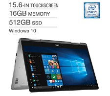 Dell Inspiron 7573 2-in-1 15.6'' i7-8550U 512GB SSD 16GB RAM Win 10