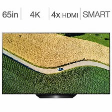 OLED Television 65'' OLED65B9PUA OLED 4K UHD HDR WebOS 4.5 Smart LG