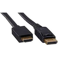 Cble DisplayPort Male  HDMI male Noir 6 pieds
