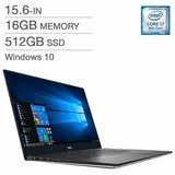 Dell XPS7590-7626SLV-PCA i7-9750H 15.6'' 16GB 512GB SSD 