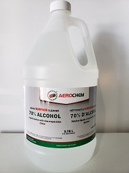 3.78L Liquid Surface cleaner 70% alcohol Citrus with slow evaporation