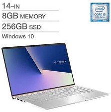 Asus Zenbook UX433FA-Q52S-CB Intel i5-8265U 256GB SDD 8GB RAM Win 10