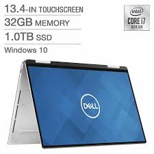 Dell XPS 13 XPS7390-7916SLV-PUS 2-in-1, i7-1065G7 32GB 1TB SSD 