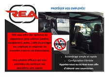 Simple vehicle separator in front left right rea-svs