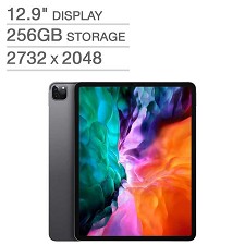 Apple iPad Pro 4th Gen 12.9'' 256GB A12Z Wi-Fi (Space Gray) MXAT2VC/A