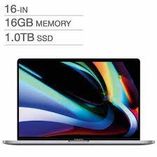Apple MacBook PRO 16'' i9 16GB 1TB SSD Gris MVVK2LL/A ang. Neuf
