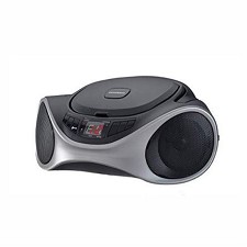 SYLVANIA SRCD1063BT-GRAPHITE Bluetooth Portable CD Radio Boom Box
