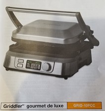 Grill de Cuisson Plaque Chauffante Antiadhsive GRID-10PCC Cuisinart