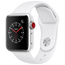 Montre Apple Watch Serie 3 (38mm) (GPS + CELL) Blanc Alumi MTGG2CL/A