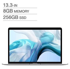 Apple Macbook Air 13'' i3 256GB SSD 8GB MWTK2LL/A Applecare+ Anglais