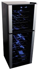 Koolatron WC45 45 Bottle Dual Zone Electric Wine Cooler