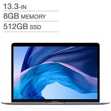 Apple MacBook Air 13'' i5 512GB 8GB MVH22LL/A Gris Cos Anglais NEUF