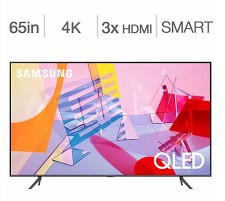 QLED Television 65'' QN65Q60TAFXZC 4K UHD HDR Smart TV Wi-Fi Samsung