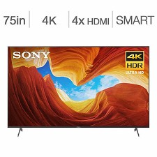 LED Television 75'' XBR75X900H 4K UHD HDR Android Smart TV Sony