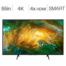 LED Television 55'' XBR55X800H 4K UHD HDR ANDROID SMART WI-FI SONY