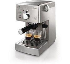 Manual Capuccino Machine Saeco Poemia Cappuccino HD8327/47 Refurb.