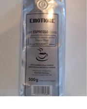 Espresso Coffee Gourmet Aroma Premium Blend silver 500G Emotione