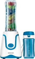 Sencor SBL2207TQ Smoothie Blender with 2 Bottles (0.3L 0.6-L) - NEW