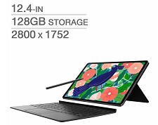 Galaxy Tab S7+ 12.4'' 128GB Avec Stylet et Clavier SM-T970NZKYXAC