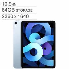 Apple iPad Air 4 10.9'' 64Go A14 Bionic Wi-Fi MYFQ2VC/A - Blue Ciel