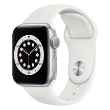 Montre Intelligente Apple Watch Serie 6 (GPS) 40mm blanc MG283VC/A 