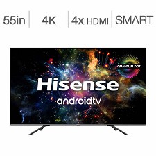 Tlvision Quantum 55'' 55Q7G 4K UHD Smart Wi-Fi Android TV Hisense