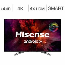 Hisense Quantum 4K Smart WIFI Android TV Television 55'' 55Q9G