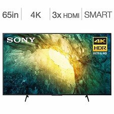 LED Television 65'' KD65X750H 4K ULTRA UHD HDR Android Smart TV Sony