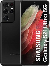 Tlphone Samsung Galaxy S21 ULTRA 5G 512GB SM-G998WZKFXAC - Noir