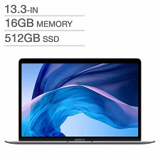 Apple MacBook Air 13.3'' i7 512GB 16GB SpaceGrey Z0YJ2LL/A - English