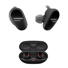 Sony WF-SP800N/BM Wireless Noise Canceling Bluetooth Headphones