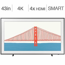 Tlvision QLED 43'' QN43LS03AAFXZC The Frame 4K Ultra HD Smart Wi-Fi