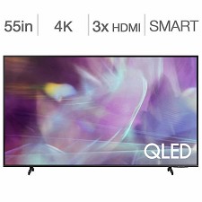 LED Television 55 '' QLED QN55Q60AAFXZC 4K UHD HDR Smart Wi-Fi Samsung