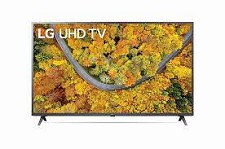 Tlvision DEL 55' 55UP7560AUD 4K UHD HDR IPS WebOS 6.0 Smart Wi-Fi LG