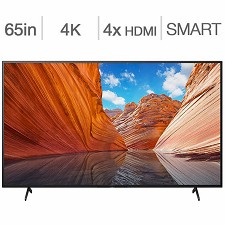 Tlvision DEL 65'' KD65X80J 4K UHD HDR GOOGLE TV Sony