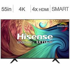 Tlvision ULED 55'' 4K  Android smart wifi 55U68G Hisense