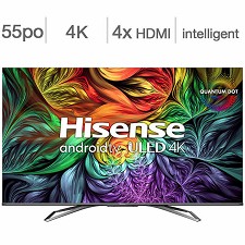 TV 55 in. 4K ULED Android Smart Television 55U88G Hisense 