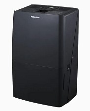 Hisense 33.1 L (70 Pint) Dehumidifier DH7019K1G - Black