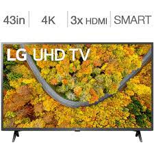 LG 43'' 4K UHD HDR LED webOS Smart TV 43UP7560AUD