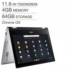 Acer Chromebook 11.6'' MediaTek MT8183C 64GB EMMC 4GB RAM CP311-3H-K0HG