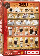 Puzzle Coffee Caf-Kaffe Eurographics ( 1000 Pieces )