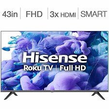 Télévision DEL 43'' 43H41G Full HD 1080p Roku Smart WI-FI Hisense
