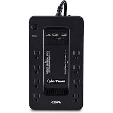 CyberPower ST625U Standby UPS System, 625 VA / 360 Watts, 8 Outlets