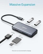 Adaptateur Hub USB-C 5-en-1 PowerExpand A8334 ANKER
