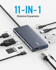 Anker A8385 PowerExpand USB-C Adapter Hub 11-in-1 100W