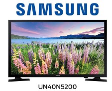 Tlvision DEL 40'' UN40N5200 1080p Smart Wi-Fi Samsung