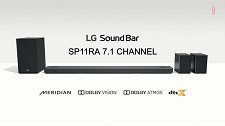 Barre de son LG SP11RA 7.1.4 canaux de 770-Watt avec sub sans fil